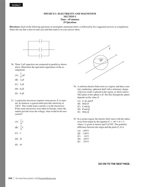 Extended ebook content for Cracking the AP Physics C Exam, 2020 Edition ...