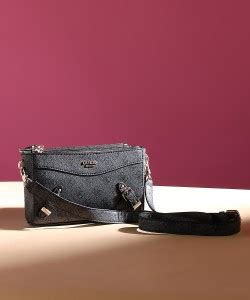 GUESS Black Sling Bag SG874472_NERO_COAL-LOGO_UNI Black - Price in ...