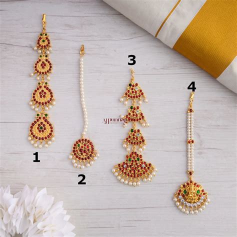 South Indian Traditional Kemp Chutti – AJ Punnagai