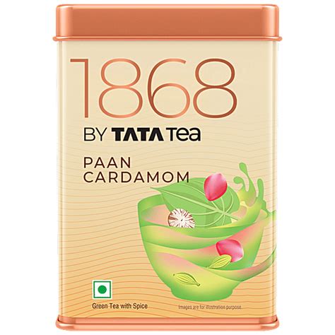 Buy 1868 by Tata Tea Paan Cardamom, Paan Flavoured Tea, With Sweet Mix ...