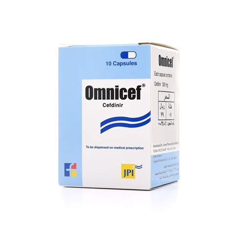 OMNICEF 300MG CAP 10'S