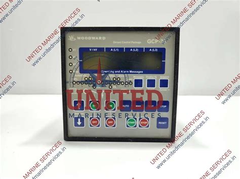 WOODWARD GCP30 GENSET CONTROL PACKAGE 8440-1613 REV E | United Marine ...