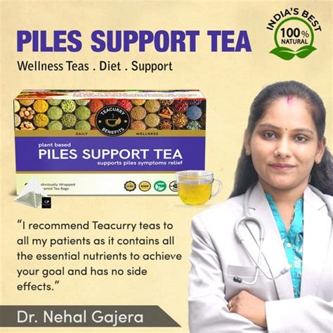 Buy Piles Support Tea - Find Natural Relief & Soothing Blend for Piles