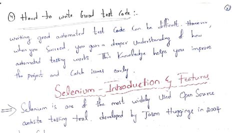 Selenium - Good Practices for Automated Testing Code - Studocu