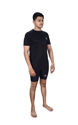 Aqua Holic Swimming T-Shirt Half Sleeves & Shorts for Men | My Site 4