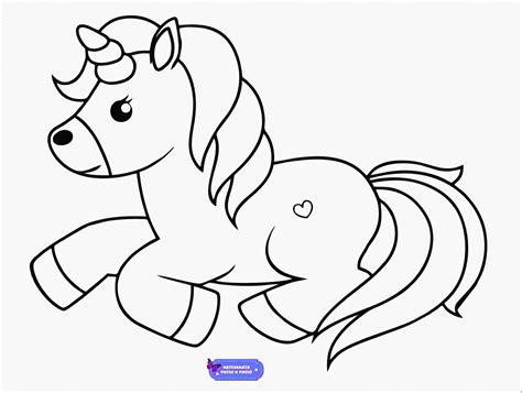 Unicornios Para Pintar