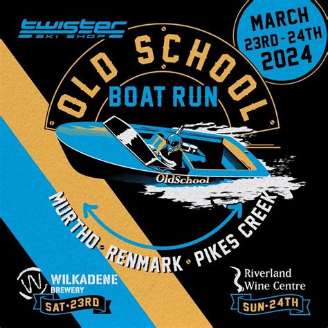 Twister’s Old School Ski Boat Run 2024, Renmark, Riverland, South ...