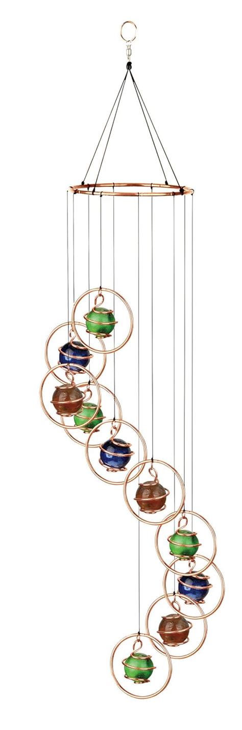 Red Carpet Studio Spiral Tunes Copper Round Ring w/ Multi-color Marbles ...