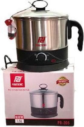 Poweronic Multi Kettle Multi Cooker Electric Kettle (1.5 L, Black ...