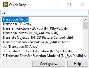Image result for LabVIEW Quick Drop