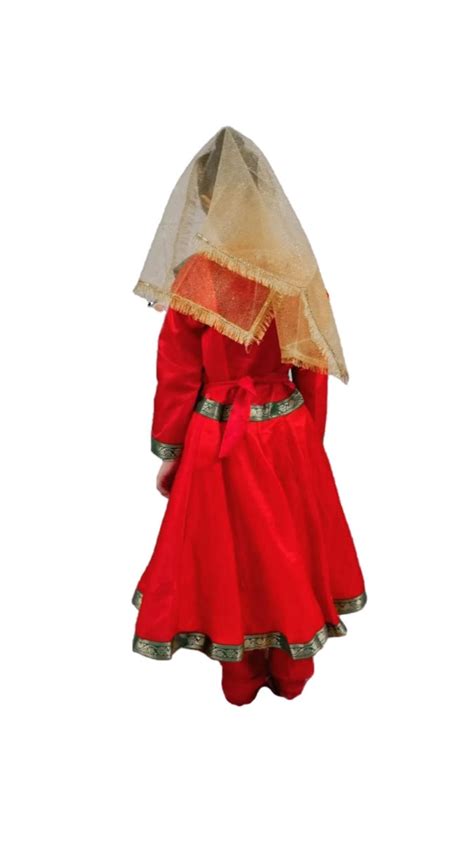 Rent Buy Kathak Folk Dance Costume for Girls & Women Online in India ...