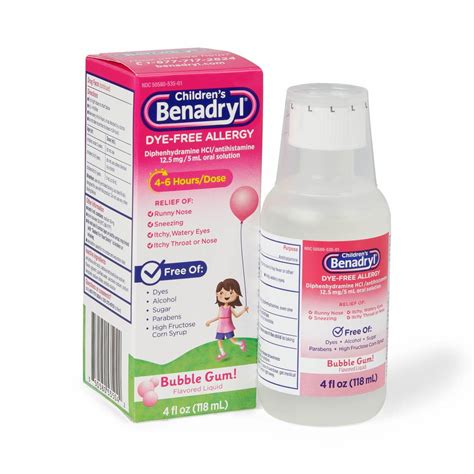 Benadryl Liquid