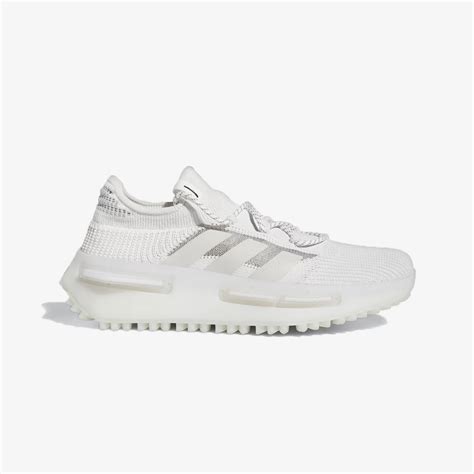 Buy White & Grey One Adidas Originals NMD_S1 Shoes for Men Online ...