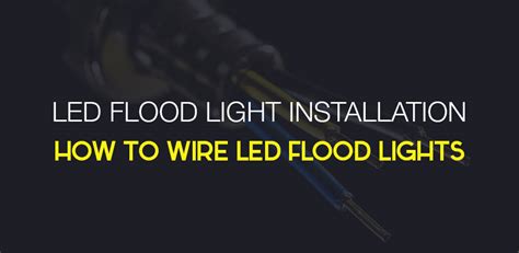Image result for Flood Light Wire Color Coding