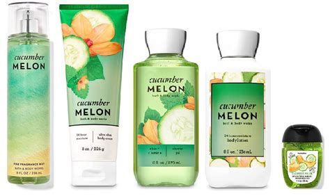Buy Bath and Body Works CUCUMBER MELON - Deluxe Gift Set Body Lotion ...