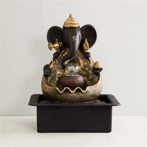 Buy Alpine-Spring Electrical Ganesha Water Fountain from Home Centre at ...