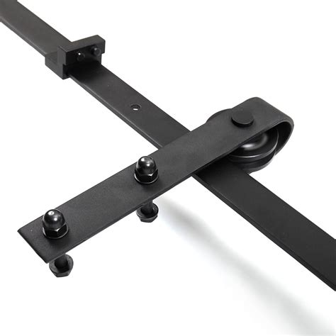 Buy 6Ft Sliding Barn Closet Door Track Hardware Kit, Single Door ...