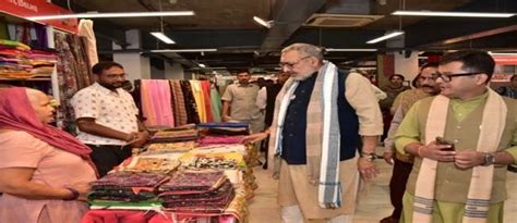 Shri Giriraj Singh and Shri Pabitra Margherita visit VIRAASAT ...