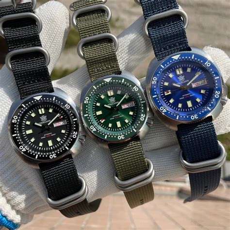 SD1970W NH36 Automatic 6309 Turtle Dive Watch - Black Dial – DREAM WATCHES