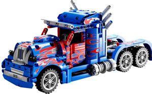 Vaniha 619 Pcs Optimus Prime Building Block Truck Set, Construction ...