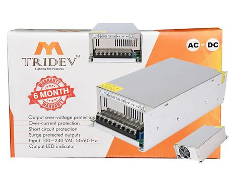 Amazon.in: Buy TRIDEV TRADERS DC 24V 20A 500W Switching Power Supply ...