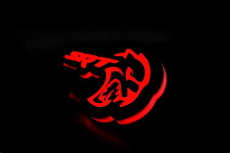 Chrysler Illuminated LED Radiator Grille Emblems and Badges with SRT H ...