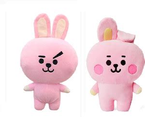 Gking BT21 Cooky Stuffed Plush Soft Toy BTS Character - 35 cm - BT21 ...