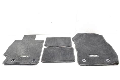 2013-2017 Subaru BRZ Floor Carpet Mat Set Front & Rear Mats OEM FRS BRZ ...