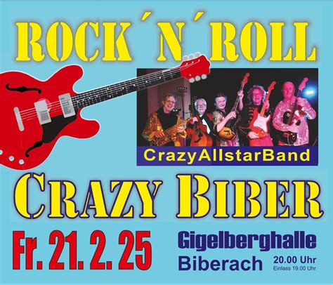 5. NEW CRAZY BIBER, Gigelberghalle, Ulm, 21 February to 22 February ...