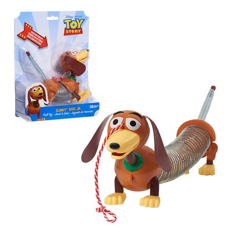 Buy Toy Story 4 03240 Disney and Pixar Story Slinky Dog Jr Pull Toy ...