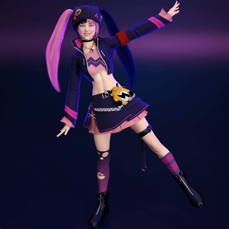 Palworld Zoe for Genesis 8 Female - Daz Content by Dumitas