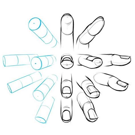 Image result for Hand Drawing Tutorial Middle Finger
