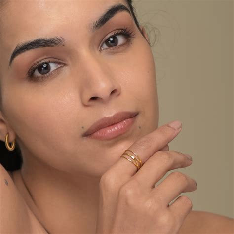 Buy Twist Cross Ring | Gold Plating – PALMONAS