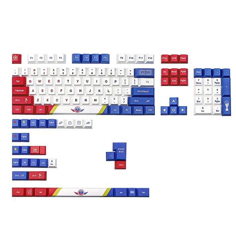 Amazon.in: Buy World Cup Key Cap Set 135 Keys PBT Sublimation Cherry ...