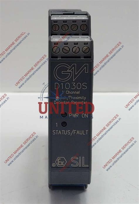 GM INTERNATIONAL D1030S 1-CHANNEL SWITCH/PROXIMITY DETECTOR REPEATER ...