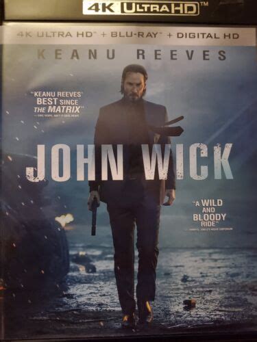 John Wick (4K Ultra HD/Blu-Ray/Digital 2014) Keanu | Ubuy India