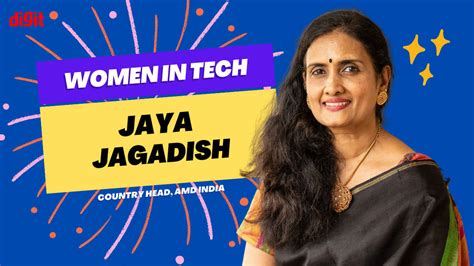Women’s Day: AMD India’s Jaya Jagadish interview on Women in Tech in ...