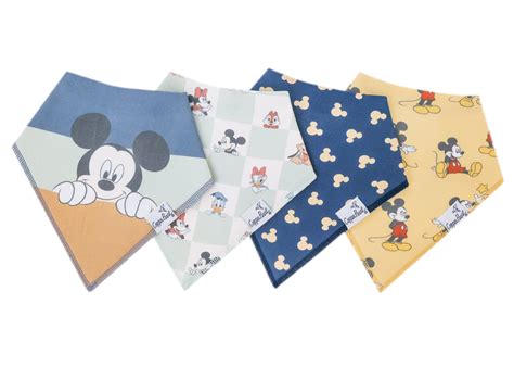 Baby Bandana Bibs - Mickey Mouse and Friends – Copper Pearl