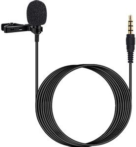 Ineix Tiktok MIC Lav Omni-directional lavalier Microphone Clip-on Lapel ...