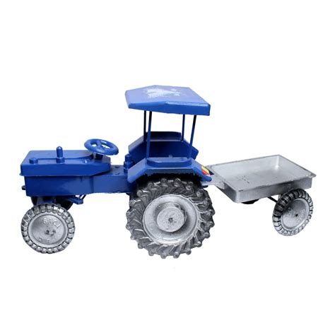 Buy Confidence Children Farmer Tractor Trolley Toy with Roof ...