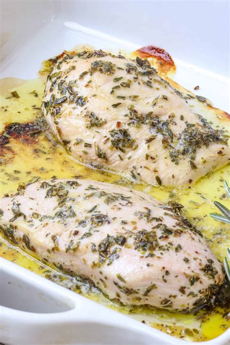 Tasty Herb-Baked Chicken Breast | Baked Bree