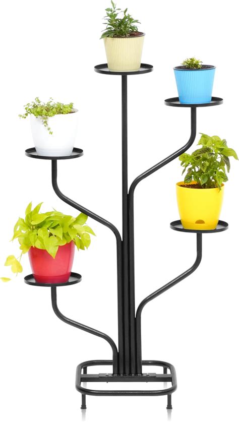 TrustBasket Iron Hoop Round Pot Stand for Plants, Pack of 1 : Amazon.in ...