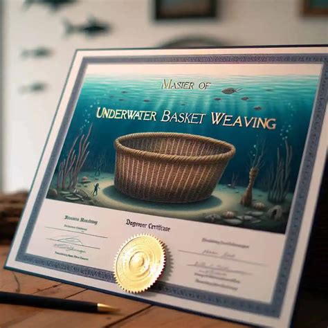 Underwater Basket Weaving