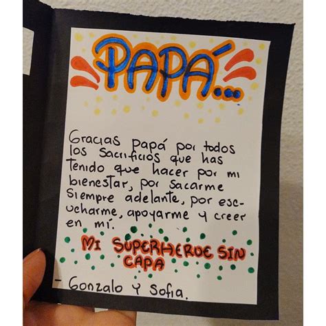 Palabras para papá. en 2025 | Feliz cumpleaños papa carta, Feliz ...