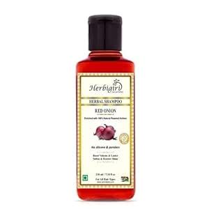 Buy Herbigiri Herbal Red Onion Shampoo (210 ml) Online at Low Prices in ...