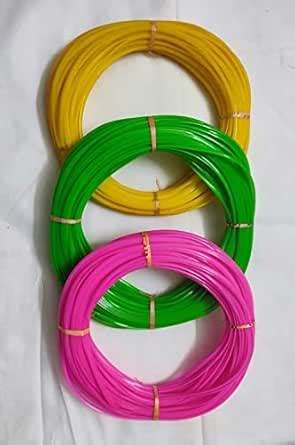 CHINNU crafts plastic broom wires for craft work,basket making, flower ...