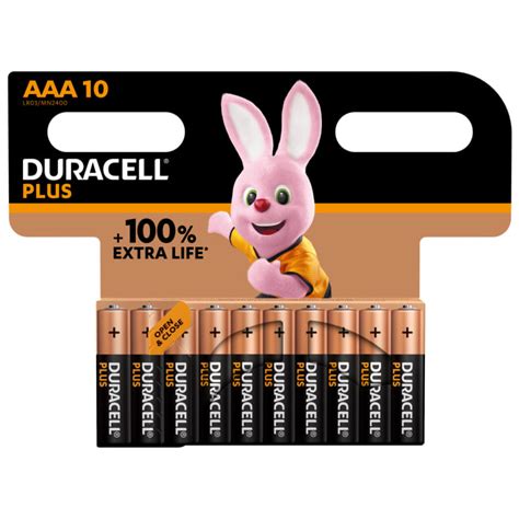 MN2400B10PLUS Duracell | Duracell Duracell Plus Alkaline Manganese ...