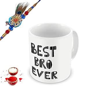 Buy illuminati gifts Raksha Bandhan Gift Set of Beautiful Peacock Rakhi ...