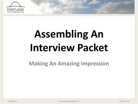 Image result for Interview Packet Cover Page Example