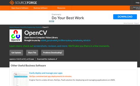 OpenCV Library 的图像结果